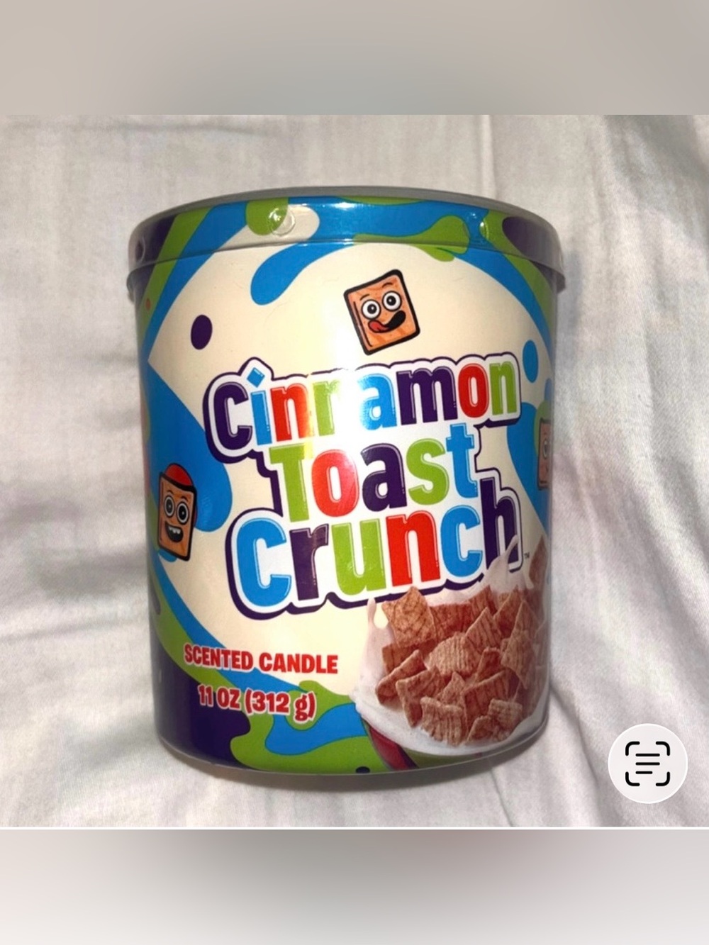 Cinnamon Toast Crunch Cereal Single Wick Scented Candle (11oz)